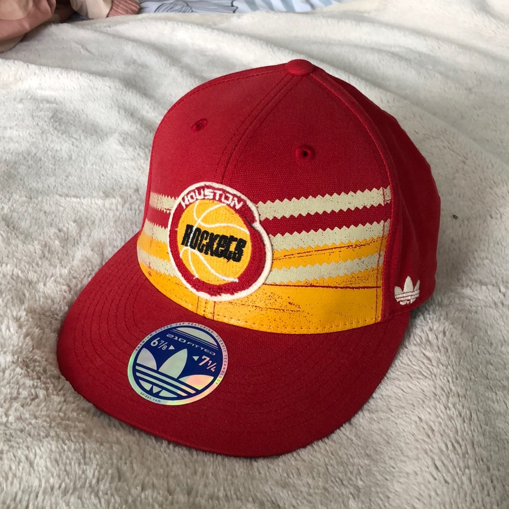 Adidas Rockets 210 Fitted Hat - 6 7/8- 7 1/4
